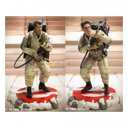 Ghostbustaers Resin socha 1/8 Egon Spengler + Ray Stantz Twin Pack Set 22 cm